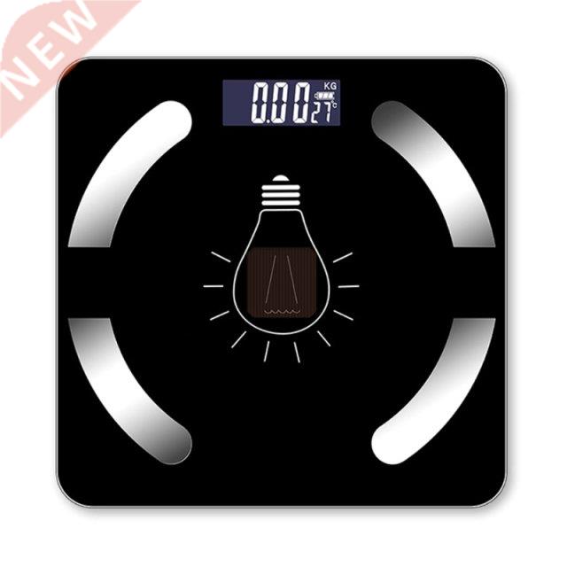 Solar Scale Bathroom Scales Body Scale BMI Fat Scales Digita