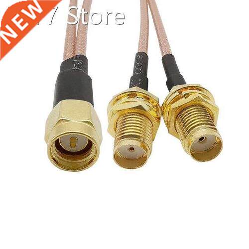 SMA Male to Dual SMA Female Connector Splitter 50ohm RG316 C
