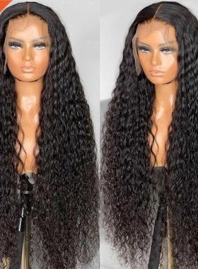 Deep Wave 13x6 Lace Frontal Human Hair Wigs Brazilian Lace C