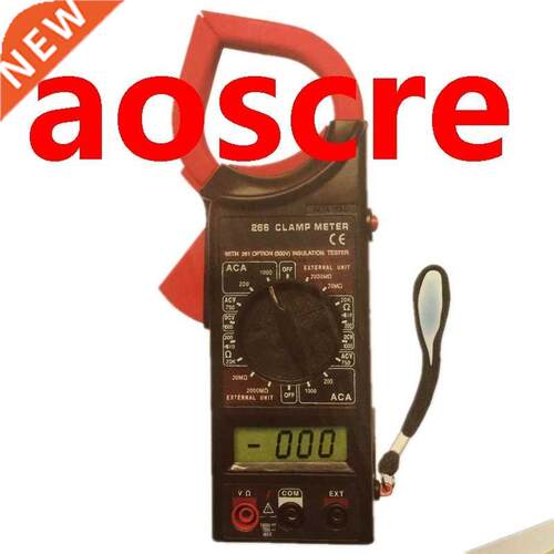 Digital Current Clamp Meter Buzzer Data Hold AC 750V DC 1000