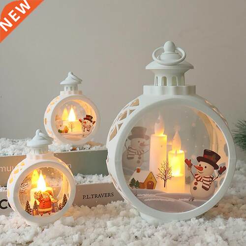 2022 New Year Santa Elk Light Christmas LED Desktop Xmas