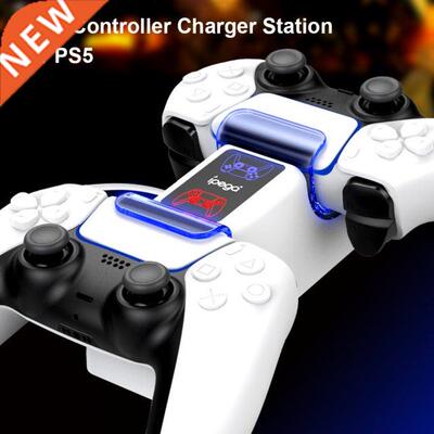 For PS5 DualSense Charging Station Dual Charging Dock Fast C