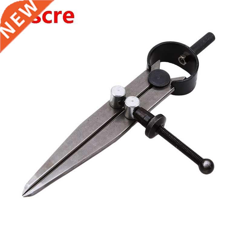 1PC Carbon steel Scriber Divider Wheel Compass Leather Stitc