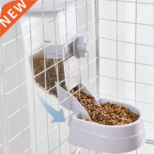 Automatic Pet Dog Cat Bowl Pet Cage Hanging Bowl Food