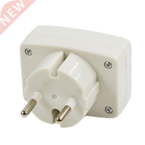 Portable Household White Plug Type Digital Style Voltmeter