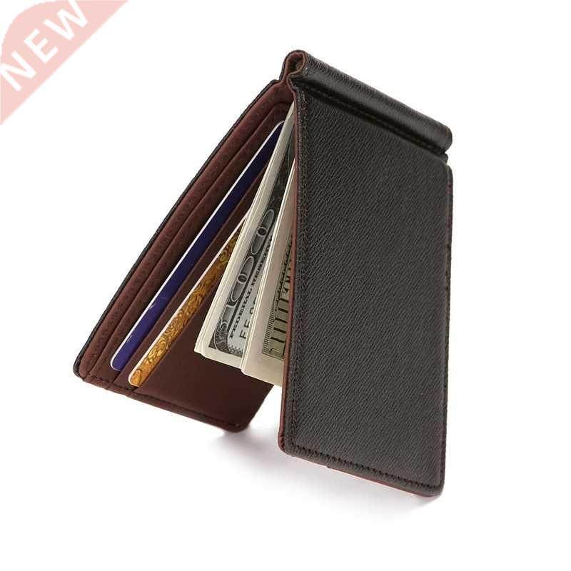 Brand Men Wallet Short Skin Wallets Purses PU Leather Money