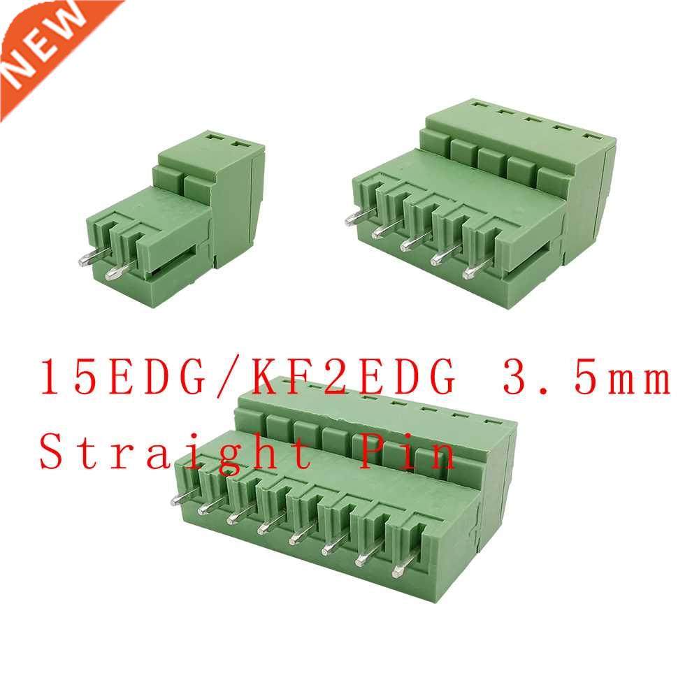 5Pair 15EDG 3.5mm KF2EDG 2/3/4/5/6/7/8/9/10/12 Pin Straight