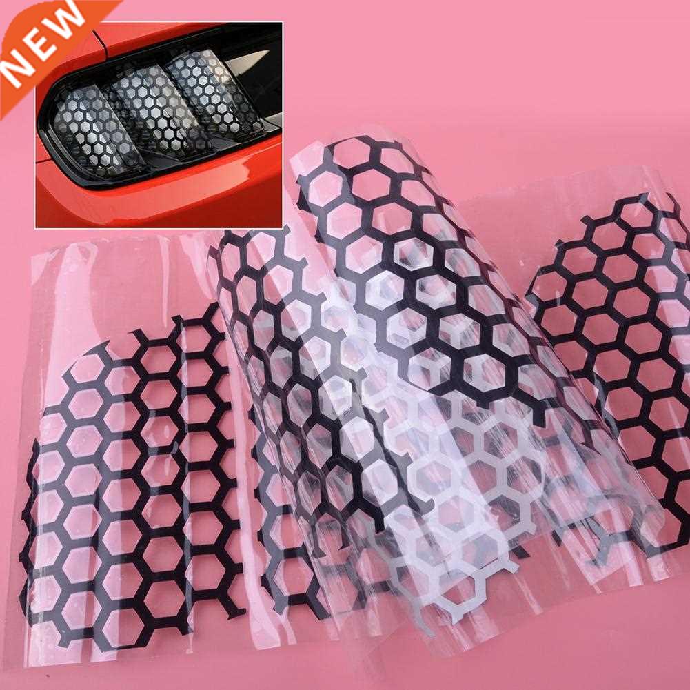 6pcs Car Taillight Stickers PVC Sticker Reflective Lights De