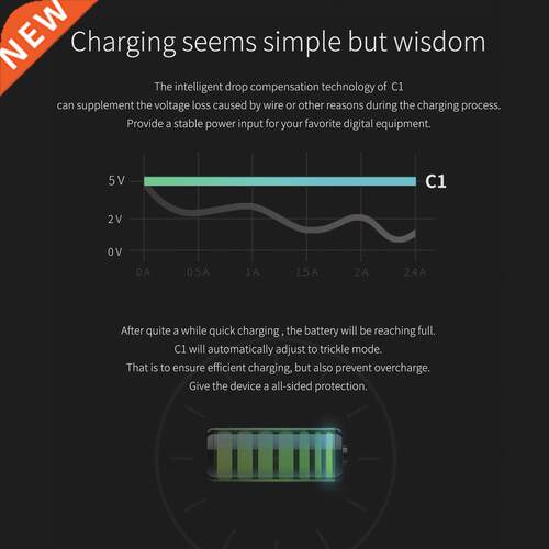 SZ Smart Ambilight Charger Gesture Control Colorful LED