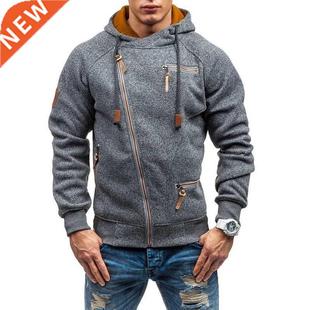 New Hoodie Men autumn and winter Casual Solid Long Sleeve Me