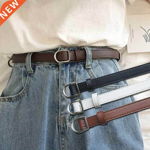 Fashion No-hole Buckle Women Belt Luxury Designer Belts Jean