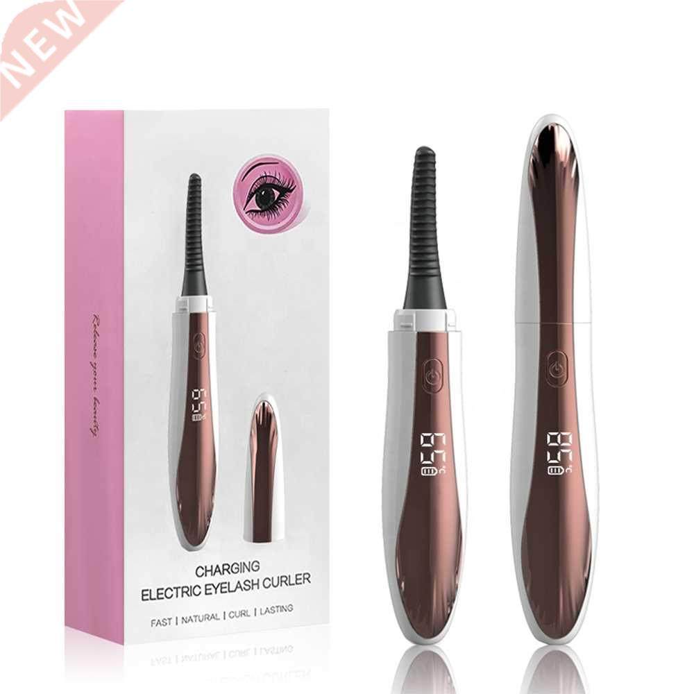 Electric Heated Eyelash Curler Rechargeable Makeup Eyelash C