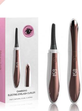 Electric Heated Eyelash Curler Rechargeable Makeup Eyelash C