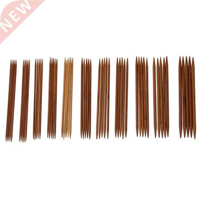 5 Sets of 11 Sizes 5'' (13cm) Double Pointed Carbonized