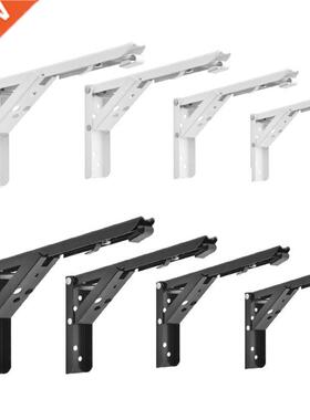 2Pcs Triangle Folding Bracket Adjustable Wall Mounted Table