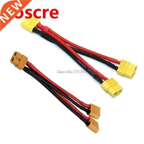 1Pcs Xt60 Parallel Battery Connector Cable Dual Extension Y
