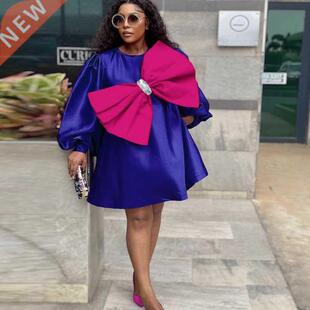 Oversized Dress Knee Length Gowns Party Club Dresses Short