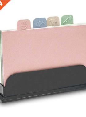 Cutting Boards Set For Kitchen Holder,Easy-Grip Handle, Chop