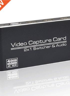 NK-X6 USB 3.0 Capture Card HDMI-compatible 2x1.USB3.0 Portab