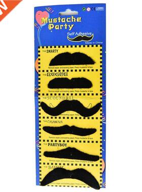 6pcs/lot Funny Costume Fake Mustache Moustache Funny Fake Be