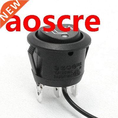 Panel ount SPDT 3 Pin Car Seat Cushion Heating Switch AC 12