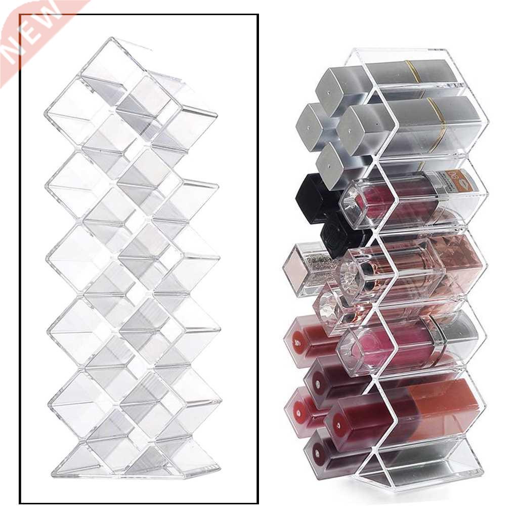 16 Grid Acrylic Make Up Storage Holder Makeup Organizer Stor