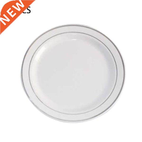 6pcs Dinner Plate Charger Dish Nordic Fruit Dessert Round