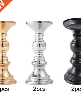 2pcs Vintage Candle , Iron Candlesticks for Home Decor,