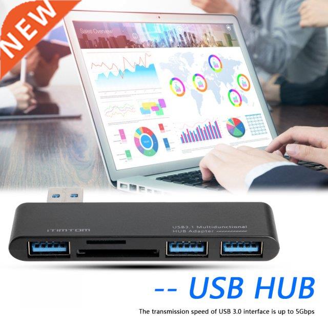USB Extension Cable HUB Charge Portable 5 in 1 USB 3.0 HUB S