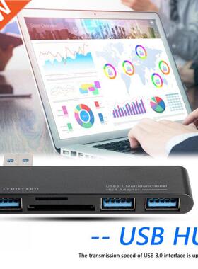 USB Extension Cable HUB Charge Portable 5 in 1 USB 3.0 HUB S