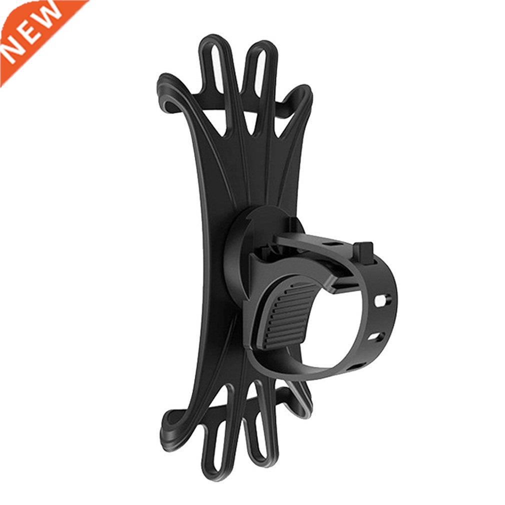Bicycle Mobile Phone Holder Rotating Silicone Bicycle Phone