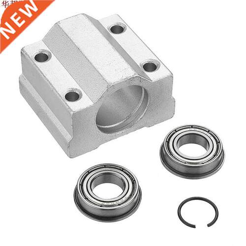 10mm Slide Bushing Block With 2 Bearings for No Power Spindl