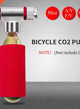 WEST BIKING Portable Mini Bicycle Pump Aluminum Alloy MTB