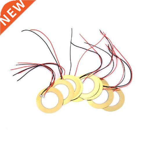 10pcs/lot 35mm Buzzer Copper Piezo Ceramic Element Sounder
