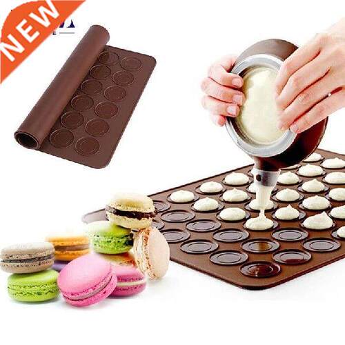 Slca Gel Macron Cake Mould 30/48-hole Ant-slp
