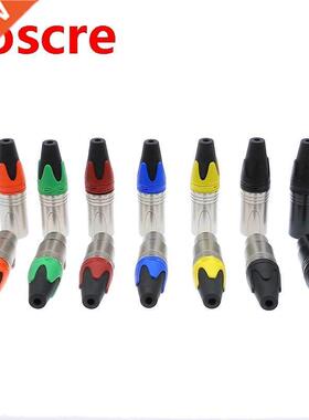 XLR connector audio microphone plug 3pin speaker connector m