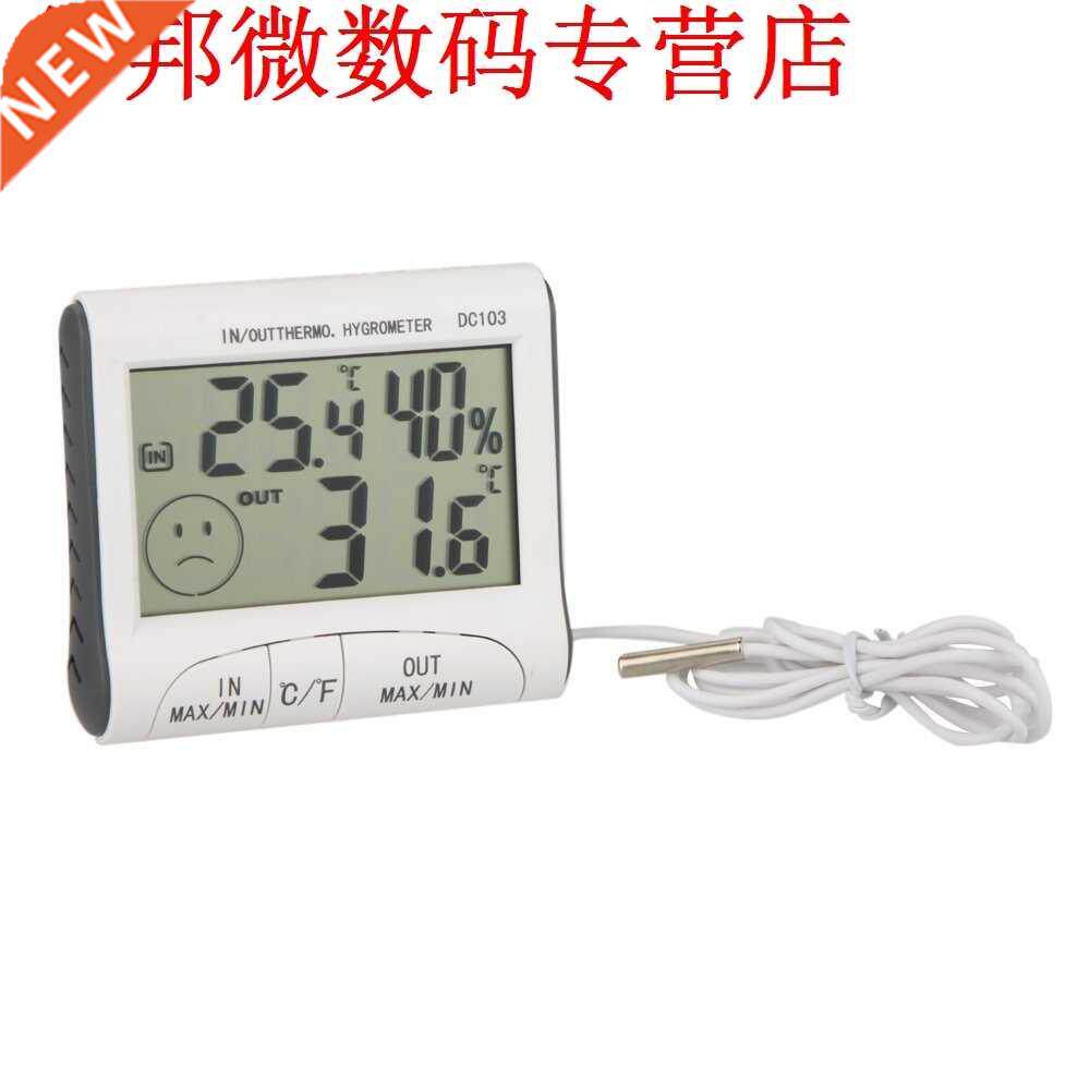 LCD Termometro Igrometro tester di umidita' e temperatura w/ - 实物图