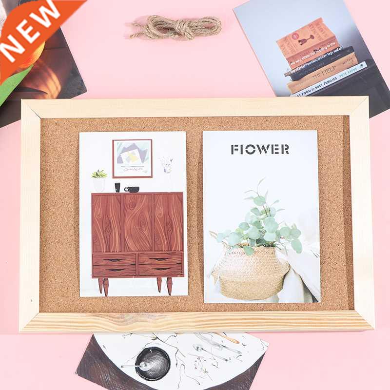 Kawaii Soft Wooden Letter Message Board Decorative Postcard