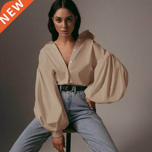 Ladies Shirts Spring Women's Elegant Blouse 2020 Autumn Lon
