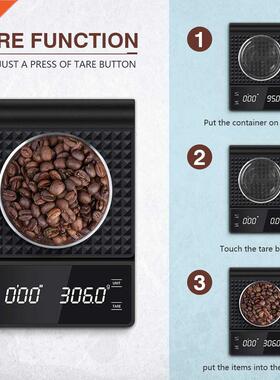 Rodanny Kitchen Scale With Smart Digital Electronic Precisio