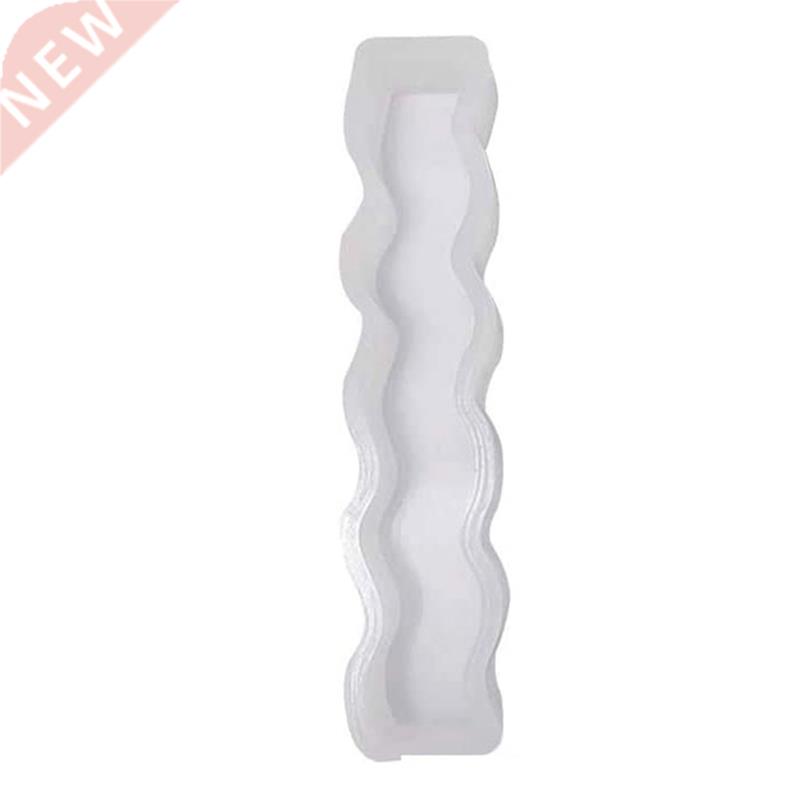 Long Wave Candle Mould Epoxy Casting Resin Moulds Pillar