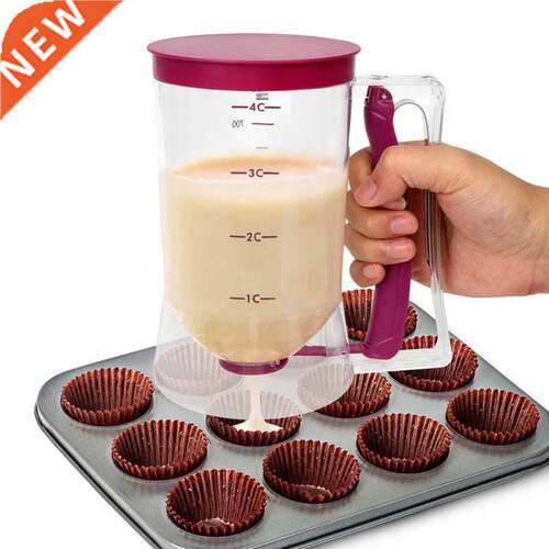 Baking Tool Batter Dispenser Cup with Scale Dough Funnel
