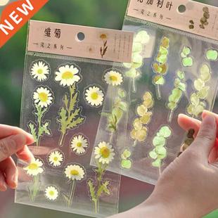 Hand Account Stckers Bloomng Flowers Stcker Phone