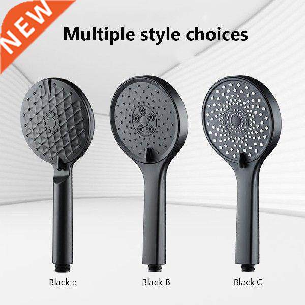 3 Models Matte Black Square/Round Handshower Rainfall