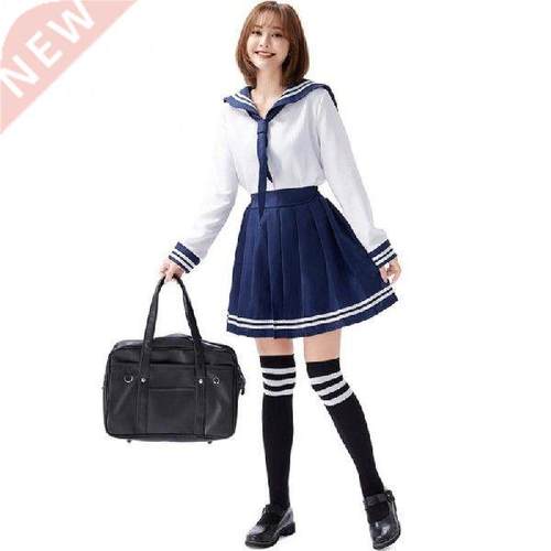 Navy Style Japanese Student Uniform Modified JK Sailor