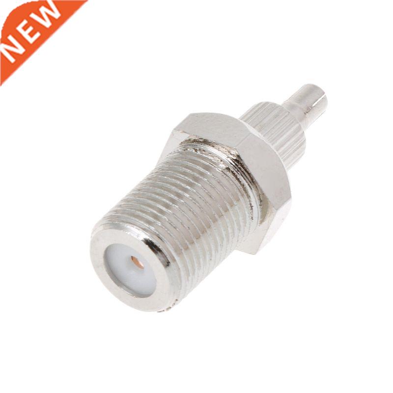 1 Pc F Female To TS9 & CRC9 Male Plug Coaxial Adapter RF