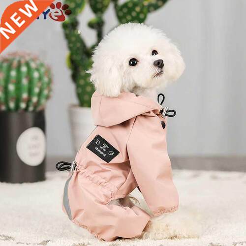 Impermeable Perro Dog Clothes Jacket Waterproof Mesh