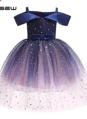 Princess Kids Baby Fancy Wedding Dress Lace Formal Party Dr