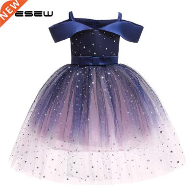 Princess Kids Baby Fancy Wedding Dress Lace Formal Party Dr