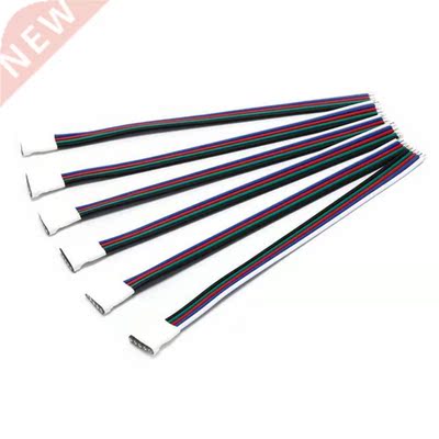 5pcs/lot 5 Pin RGBW Connector Female Solderless With Wire Ca